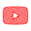 Un rectángulo rojo redondeado que se parece al botón de reproducción de YouTube, con un triángulo blanco de reproducción en el centro.